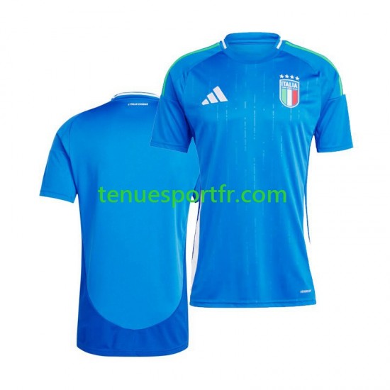 Homme Maillot Domicile Italie Euro 2024 à Manches Courtes