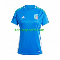 Femme Maillot Domicile Italie Euro 2024 à Manches Courtes