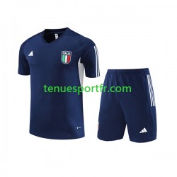 Italie Kit Maillot d'entraînement + Shorts 2023-2024 Marine