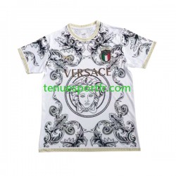 Homme Maillot Italie Versace 2023-2024 Blanc à Manches Courtes