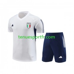 Italie Kit Maillot d'entraînement + Shorts 2023-2024 Blanc