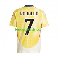 Homme Maillot Extérieur Juventus Cristiano Ronaldo 7 2024-2025 à Manches Courtes