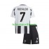 Kit Enfant Maillot Domicile Juventus Cristiano Ronaldo 7 2024-2025 à Manches Courtes