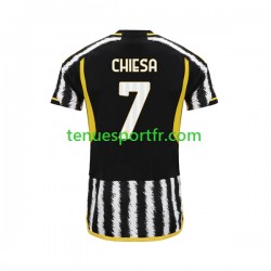 Homme Maillot Domicile Juventus Federico Chiesa 7 2023-2024 à Manches Courtes
