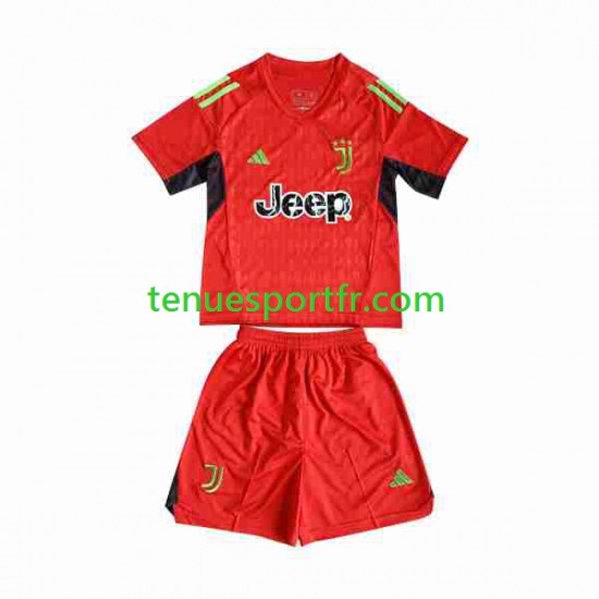 Kit Enfant Maillot Extérieur Juventus Gardien 2023-2024 à Manches Courtes
