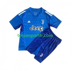 Kit Enfant Maillot Domicile Juventus Gardien 2023-2024 à Manches Courtes