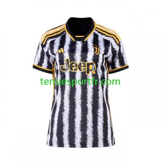 Femme Maillot Domicile Juventus 2023-2024 à Manches Courtes