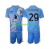 Kit Enfant Maillot Quatrième Juventus Gardien Michele Di Gregorio 29 2024-2025 à Manches Courtes