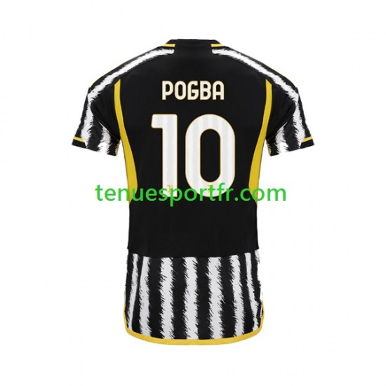 Homme Maillot Domicile Juventus Paul Pogba 10 2023-2024 à Manches Courtes