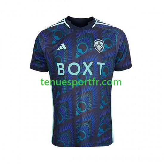 Homme Maillot Extérieur Leeds United 2023-2024 à Manches Courtes