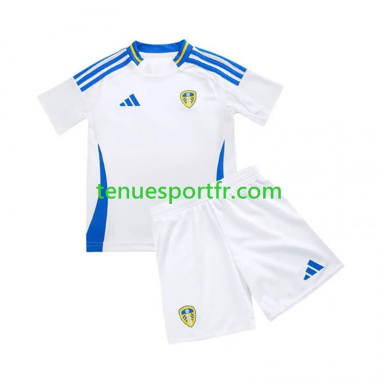 Kit Enfant Maillot Domicile Leeds United 2024-2025 à Manches Courtes