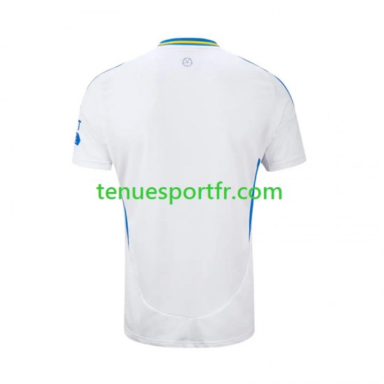 Homme Maillot Domicile Leeds United 2024-2025 à Manches Courtes
