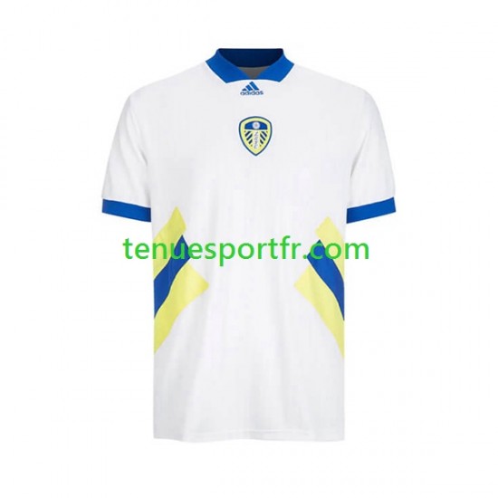 Homme Maillot Retro Domicile Leeds United Icon 2022-2023 à Manches Courtes
