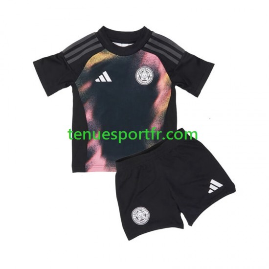 Kit Enfant Maillot Extérieur Leicester City 2024-2025 à Manches Courtes