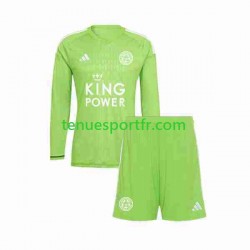 Kit Enfant Maillot Extérieur Leicester City Gardien 2023-2024 à Manches Longues