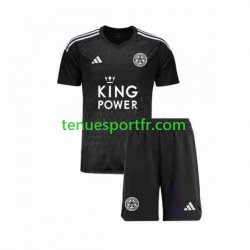 Kit Enfant Maillot Troisième Leicester City Gardien 2023-2024 à Manches Courtes