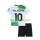 Kit Enfant Maillot Extérieur Liverpool Alexis Mac Allister 10 2023-2024 à Manches Courtes
