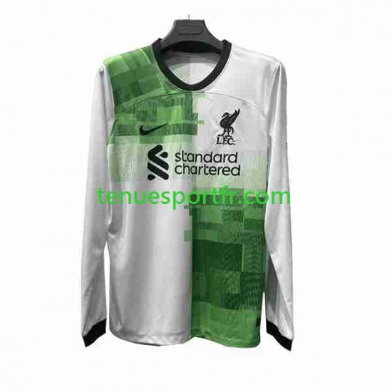 Homme Maillot Extérieur Liverpool 2023-2024 à Manches Longues