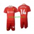 Kit Enfant Maillot Domicile Liverpool Chiesa 14 2024-2025 à Manches Courtes