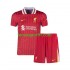 Kit Enfant Maillot Domicile Liverpool 2024-2025 Rouge à Manches Courtes