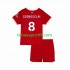 Kit Enfant Maillot Domicile Liverpool Dominik Szoboszlai 8 2023 à Manches Courtes