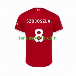 Homme Maillot Domicile Liverpool Dominik Szoboszlai 8 2023-2024 à Manches Courtes