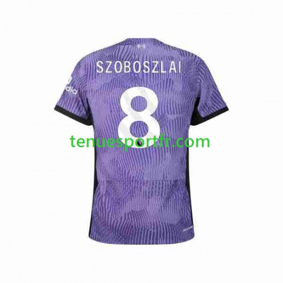 Homme Maillot Troisième Liverpool Dominik Szoboszlai 8 2023-2024 à Manches Courtes