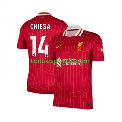 Homme Maillot Domicile Liverpool Federico Chiesa 14 2024-2025 à Manches Courtes