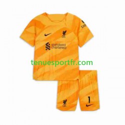 Kit Enfant Maillot Troisième Liverpool Gardien A Becker 1 2023-2024 à Manches Courtes