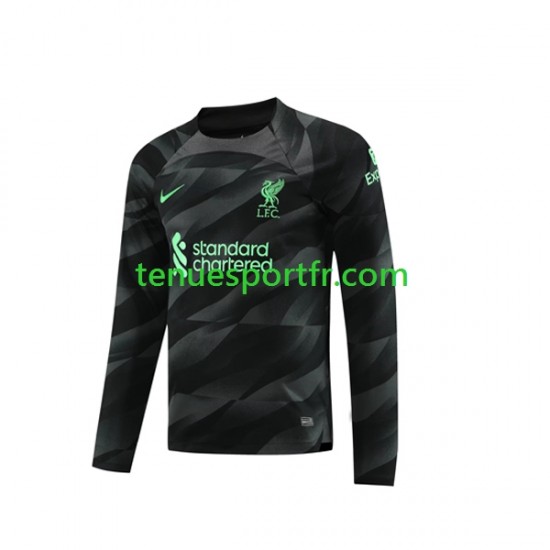 Homme Maillot Extérieur Liverpool Gardien 2023-2024 à Manches Longues