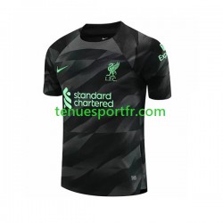 Homme Maillot Extérieur Liverpool Gardien 2023-2024 à Manches Courtes