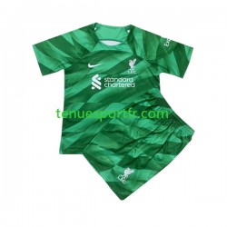 Kit Enfant Maillot Domicile Liverpool Gardien 2023-2024 à Manches Courtes