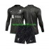 Kit Enfant Maillot Domicile Liverpool Gardien 2024-2025 à Manches Longues