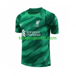 Homme Maillot Domicile Liverpool Gardien 2023-2024 à Manches Courtes
