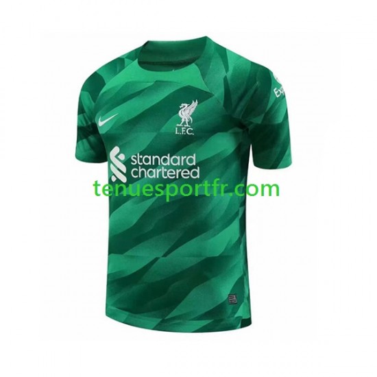 Homme Maillot Domicile Liverpool Gardien 2023-2024 à Manches Courtes