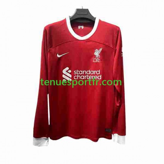 Homme Maillot Domicile Liverpool 2023-2024 à Manches Longues