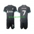 Kit Enfant Maillot Extérieur Liverpool Luis Diaz 7 2024-2025 à Manches Courtes