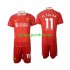 Kit Enfant Maillot Domicile Liverpool M.Salah 11 2024-2025 à Manches Courtes