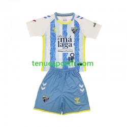 Kit Enfant Maillot Domicile Málaga CF 2024-2025 à Manches Courtes