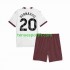 Kit Enfant Maillot Extérieur Manchester City Bernardo Silva 20 2023-2024 à Manches Courtes