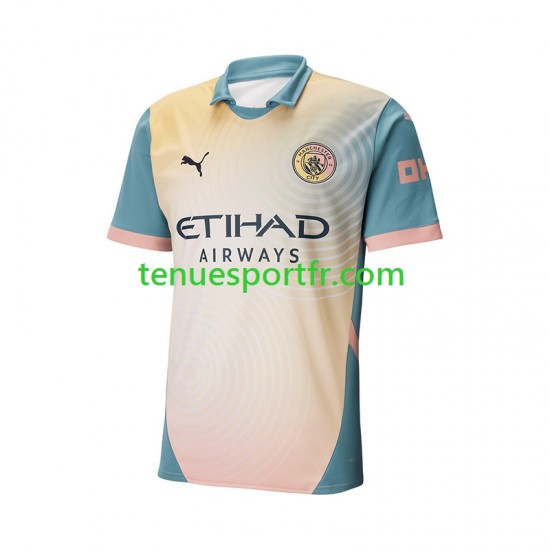 Homme Maillot Quatrième Manchester City 2024-2025 à Manches Courtes