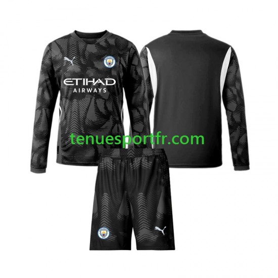 Kit Enfant Maillot Quatrième Manchester City Gardien 2024-2025 à Manches Longues