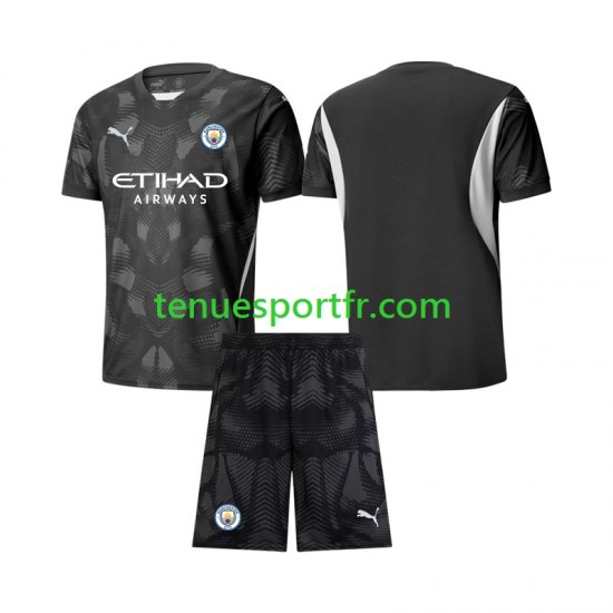 Kit Enfant Maillot Quatrième Manchester City Gardien 2024-2025 à Manches Courtes