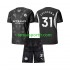 Kit Enfant Maillot Quatrième Manchester City Gardien Ederson Moraes 31 2024-2025 à Manches Courtes