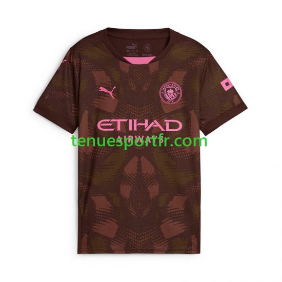 Homme Maillot Domicile Manchester City Gardien 2024-2025 à Manches Courtes