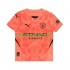 Homme Maillot Extérieur Manchester City Gardien 2024-2025 Orange à Manches Courtes