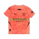 Homme Maillot Extérieur Manchester City Gardien 2024-2025 Orange à Manches Courtes