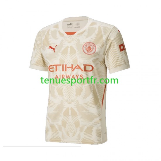 Homme Maillot Troisième Manchester City Gardien 2024-2025 à Manches Courtes