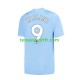 Homme Maillot Domicile Manchester City Haaland 9 2023-2024 à Manches Courtes
