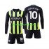Kit Enfant Maillot Extérieur Manchester City Jack Grealish 10 2024-2025 à Manches Longues